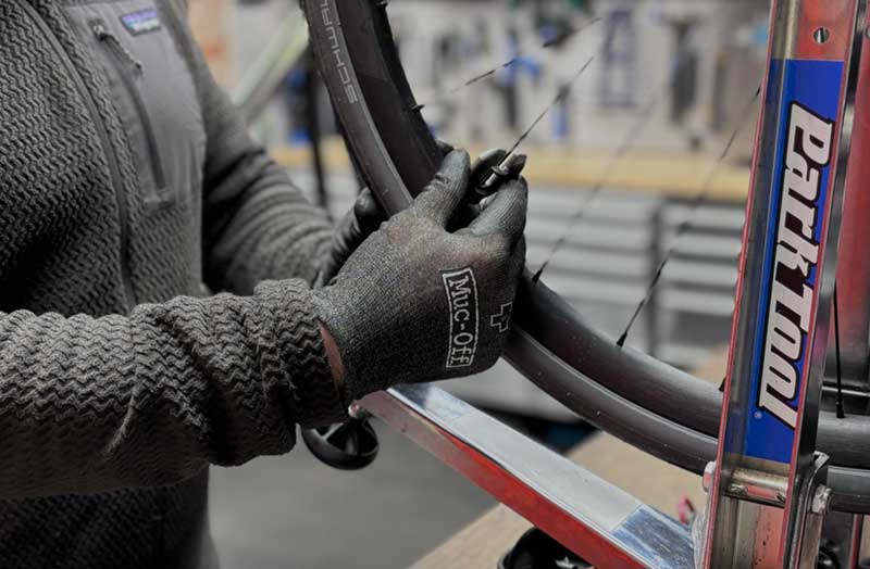 Wheel building service at Bike Works Co.